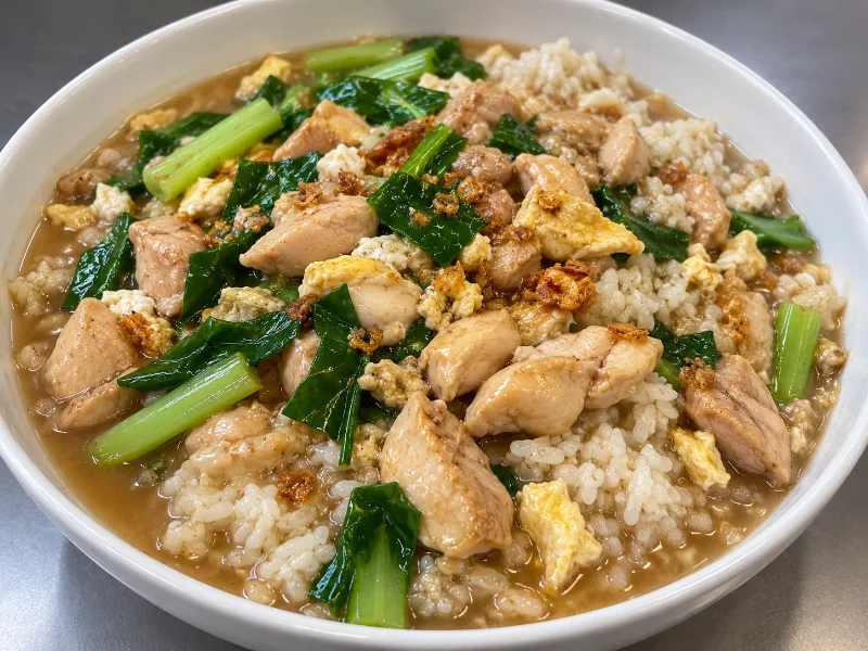 Nasi Siram Ayam